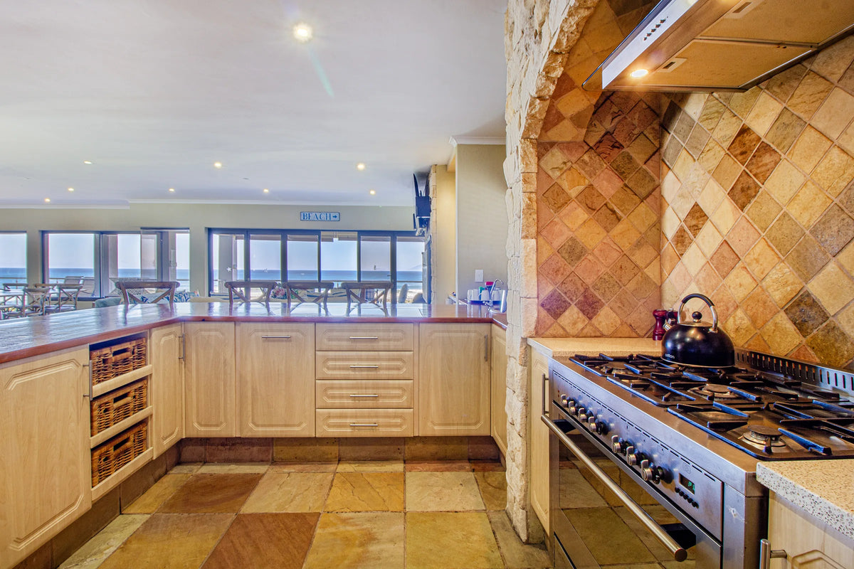 Self-catering kitchen at Whale Waters