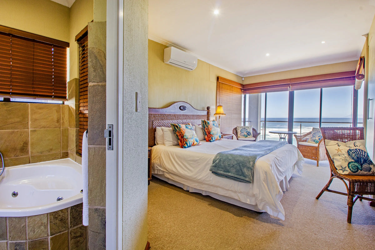 Gansbaai from the bathroom side, looking towards the sea